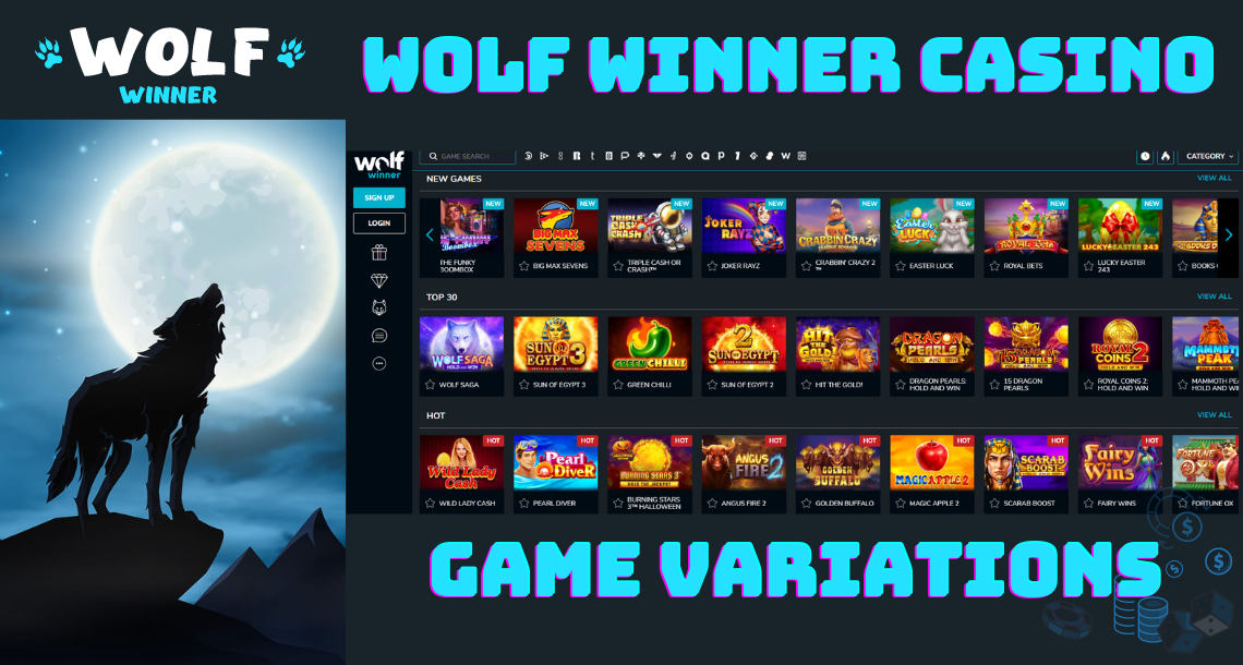 Wolfwinner deposit page with PayID and crypto options